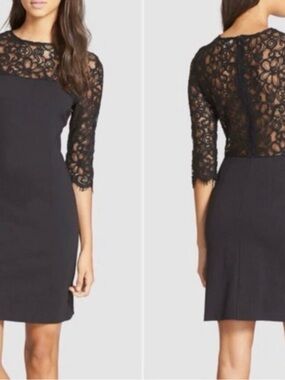 BB Dakota black lace Chievs dress, worn once, size XS